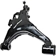 4-Piece Kit Front, Driver and Passenger Side, Lower Control Arm Kit, Includes (2) Control Arm and (2) Tie Rod End