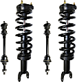 4-Piece Kit Front, Driver and Passenger Side Suspension Kit, Includes (2) Loaded Strut and (2) Sway Bar Link