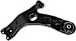 4-Piece Kit Front, Driver and Passenger Side, Lower Control Arm Kit, Includes (2) Control Arm and (2) Sway Bar Link