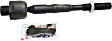 6-Piece Kit Front, Driver and Passenger Side, Lower Control Arm Kit, Includes (2) Control Arm and (4) Tie Rod End