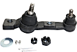 4-Piece Kit Front, Driver and Passenger Side, Lower Ball Joint, includes (2) Ball Joint and (2) Tie Rod End