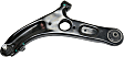 4-Piece Kit Front, Driver and Passenger Side, Lower Control Arm Kit, Includes (2) Control Arm and (2) Sway Bar Link