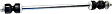 4-Piece Kit Rear, Driver and Passenger Side, Upper Control Arm Kit, Includes (2) Control Arm and (2) Sway Bar Link