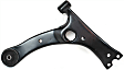 8-Piece Kit Front, Driver and Passenger Side, Lower Control Arm Kit, Includes (2) Control Arm, (2) Sway Bar Link, and (4) Tie Rod End