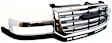 2006 GMC Sierra 3500 - 5-Piece Kit Grille, Chrome Shell with Painted Black Insert, Crew Cab Pickup,  Includes (1) Grille Assembly, (2) Headlight, and (2) Headlight Bracket