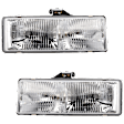 2-Piece Kit Driver Side Halogen Headlight, Includes (1) Headlight and (1) Parking Light