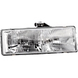 2000 GMC Safari - 4-Piece Kit Driver and Passenger Side Halogen Headlight, With bulb(s), OE Replacement,  Includes (2) Headlight and (2) Parking Light