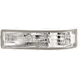 2000 GMC Safari - 4-Piece Kit Driver and Passenger Side Halogen Headlight, With bulb(s), OE Replacement,  Includes (2) Headlight and (2) Parking Light