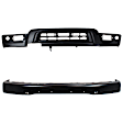 1999 Toyota 4Runner - 2-Piece Kit Front Bumper,  For Models With Sport Package and Fender Flare Holes, Painted Black, Sport Utility,  Includes (1) Bumper and (1) Valance