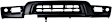 1999 Toyota 4Runner - 2-Piece Kit Front Bumper,  For Models With Sport Package and Fender Flare Holes, Painted Black, Sport Utility,  Includes (1) Bumper and (1) Valance