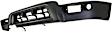 1999 Toyota 4Runner - 2-Piece Kit Front Bumper,  For Models With Sport Package and Fender Flare Holes, Painted Black, Sport Utility,  Includes (1) Bumper and (1) Valance