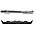 1996 Toyota Tacoma - 2-Piece Kit Front Bumper, 4WD, Chrome, Extended Cab Pickup, Includes (1) Bumper and (1) Valance
