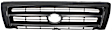 3-Piece Kit Grille Painted Black, Includes (2) Bumper Filler and (1) Grille Assembly