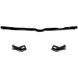 3-Piece Kit Front Bumper Reinforcement, 2WD, Type B Bumper Reinforcement, Steel, Includes (1) Bumper Reinforcement and (2) Bumper Reinforcement Bracket