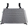 3-Piece Kit A/C Condenser, 3.5L, 6Cyl, Includes (1) A/C Condenser, (1) Cooling Fan Assembly and (1) Radiator