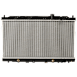 1999 Acura Integra GS-R - 3-Piece Kit A/C Condenser, 1.8L 4Cyl,  Includes (1) A/C Condenser, (1) Cooling Fan Assembly, and (1) Radiator