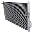 1998 Acura Integra - 3-Piece Kit A/C Condenser, 1.8L 4Cyl,  Includes (1) A/C Condenser, (1) Cooling Fan Assembly, and (1) Radiator
