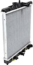 1996 Honda Civic - 3-Piece Kit A/C Condenser, 1.6L 4Cyl,  Includes (1) A/C Condenser, (1) Cooling Fan Assembly, and (1) Radiator