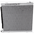 1996 Honda Civic - 3-Piece Kit A/C Condenser, 1.6L 4Cyl,  Includes (1) A/C Condenser, (1) Cooling Fan Assembly, and (1) Radiator