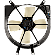 1996 Honda Civic - 3-Piece Kit A/C Condenser, 1.6L 4Cyl,  Includes (1) A/C Condenser, (1) Cooling Fan Assembly, and (1) Radiator