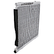 1996 Honda Civic - 3-Piece Kit A/C Condenser, 1.6L 4Cyl,  Includes (1) A/C Condenser, (1) Cooling Fan Assembly, and (1) Radiator