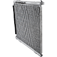 3-Piece Kit A/C Condenser, 1.6L, 4Cyl, Includes (1) A/C Condenser, (1) Cooling Fan Assembly and (1) Radiator