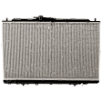2002 Acura TL - 3-Piece Kit A/C Condenser, 3.2L 6Cyl,  Includes (1) A/C Condenser, (1) Cooling Fan Assembly, and (1) Radiator