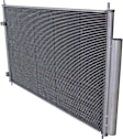 2012 Acura MDX - 2-Piece Kit A/C Condenser, 3.7L 6Cyl,  Includes (1) A/C Condenser and (1) Radiator