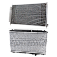 2-Piece Kit A/C Condenser, includes (1) A/C Condenser and (1) Radiator, 2.4L Eng., 4 Cyl.