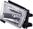 2002 Toyota 4Runner - 6-Piece Kit Driver and Passenger Side Halogen Headlight, With bulb(s), OE Replacement,  Includes (2) Corner Light, (2) Grille Assembly, and (2) Headlight