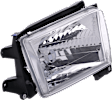 2002 Toyota 4Runner - 6-Piece Kit Driver and Passenger Side Halogen Headlight, With bulb(s), OE Replacement,  Includes (2) Corner Light, (2) Grille Assembly, and (2) Headlight