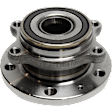2015 Volkswagen Jetta - 2-Wheel Set Front and Rear Wheel Hub, Front Wheel Drive, FWD, 5 Lugs, With Bearing, Includes (2) Sway Bar Link, (2) Tie Rod End and (2) Wheel Hub