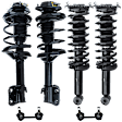 6-Piece Kit Front and Rear, Driver and Passenger Side Fully Loaded Strut, Includes (2) Sway Bar Link and (4) Shock Absorber and Strut Assembly