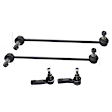 4-Piece Kit Front Sway Bar Link, Includes (2)Sway Bar Link and (2)Tie Rod End