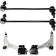 2019 Ford Fusion - 4-Piece Kit Front, Driver and Passenger Side, Lower Control Arm,  Includes (2)Control Arm and (2)Sway Bar Link