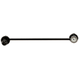 4-Piece Kit Front, Driver and Passenger Side, Lower Control Arm, includes (2)Control Arm and (2)Sway Bar Link