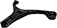8-Piece Kit Front, Driver and Passenger Side, Lower Control Arm, includes (2)Ball Joint, (2)Control Arm, (2)Sway Bar Link and (2)Tie Rod End
