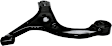 8-Piece Kit Front, Driver and Passenger Side, Lower Control Arm, includes (2)Ball Joint, (2)Control Arm, (2)Sway Bar Link and (2)Tie Rod End