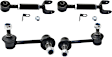 4-Piece Kit Rear, Driver and Passenger Side, Upper Control Arm, includes (2)Control Arm, (2)Sway Bar Link