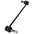 4-Piece Kit Front, Driver and Passenger Side, Lower Control Arm, includes (2)Control Arm and (2)Sway Bar Link