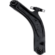 8-Piece Kit Front, Driver and Passenger Side, Lower Control Arm, includes (4)Tie Rod End, (2)Control Arm, and (2)Sway Bar Link
