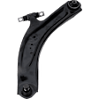 8-Piece Kit Front, Driver and Passenger Side, Lower Control Arm, includes (4)Tie Rod End, (2)Control Arm, and (2)Sway Bar Link
