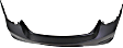 2-Piece Kit, Rear Primed Bumper Cover, For Models Without Rear View Camera, Includes (1) Bumper Cover and (1) Valance