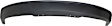 2-Piece Kit, Rear Primed Bumper Cover, For Models Without Rear View Camera, Includes (1) Bumper Cover and (1) Valance