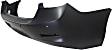 2-Piece Kit, Rear Primed Bumper Cover, For Models Without Rear View Camera, CAPA Certified, Includes (1) Bumper Cover and (1) Valance