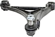 6-Piece Kit Front, Driver and Passenger Side, Lower Control Arm Kit, Includes (2) Control Arm, (2) Sway Bar Link, and (2) Tie Rod End