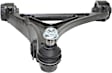 6-Piece Kit Front, Driver and Passenger Side, Lower Control Arm Kit, Includes (2) Control Arm, (2) Sway Bar Link, and (2) Tie Rod End