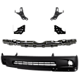 6-Piece Kit, Front Primed Bumper Cover, FWD, Includes (2) Bumper Bracket, (1) Bumper Cover, (1) Bumper Reinforcement, and (2) Bumper Reinforcement Bracket