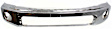 2010 Toyota Tundra - 2-Piece Kit Front Primed Bumper Cover, For Models With Steel Lower Bumper,  Includes (1) Bumper and (1) Bumper Cover
