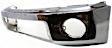 2010 Toyota Tundra - 2-Piece Kit Front Primed Bumper Cover, For Models With Steel Lower Bumper,  Includes (1) Bumper and (1) Bumper Cover